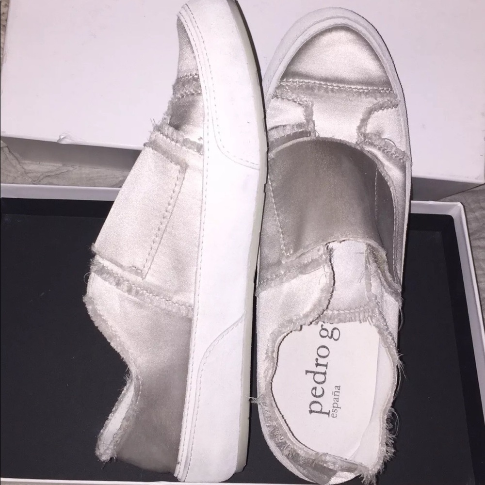 Pedro Garcia Classic Satin Sneakers Size 10